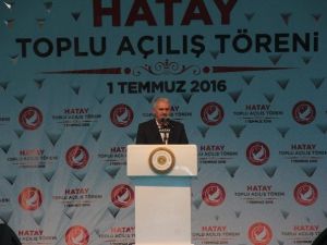 Başbakan Binali Yıldırım Hatay’da