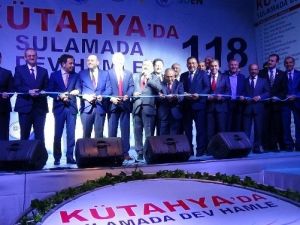 Bakan Eroğlu, Kütahya’da 21 Tesisin Temel Atma Ve Açılış Törene Katıldı