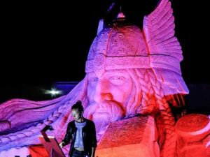 Uluslararası Antalya Kum Heykel Festivali Kapılarını Açtı