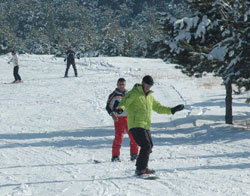 Palandöken'de kayak sezonu erken başladı