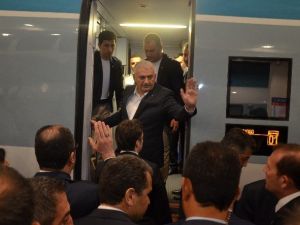 Başbakan Yıldırım Eskişehir’den Yht’le Ayrıldı
