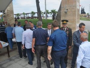 Akçakoca’da Resmi Bayramlaşmaya İlgi Büyük Oldu