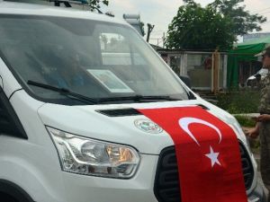Giresun’daki Helikopter Kazasında Şehit Olan 7 Kişinin Cenazeleri Otopsi Sonrası Giresun Devlet Hastanesi Morguna Getirildi