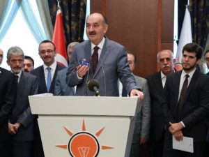 Ak Parti Genel Merkezi’nde Bayramlaşma Töreni