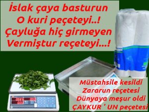 Çaykur’un Peçete Uygulaması Şiirli Tepkiler...