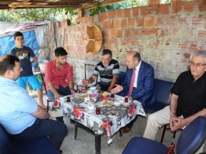 Aile Ve Sosyal Politikalar Müdürlüğü’nden Şehit Ailelerine Ziyaret