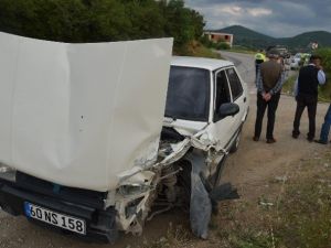 Niksar’da Trafik Kazası: 1 Yaralı