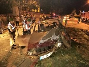 Zonguldak’ta Trafik Kazası: 1’i Ağır 2 Kişi Yaralı