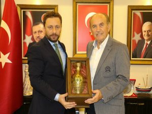 İl Başkanı Avcı’ya; Kasırga, Topbaş ve İstanbul’daki Rizeli Başkanlardan Ziyaret