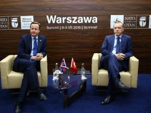 Erdoğan, İngiltere Başbakanı Cameron’la Görüştü