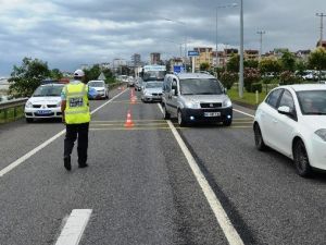 Fatsa’da Trafik Yoğunluğu