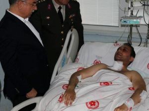 Yaralı Pilot Üsteğmen Kandemir Gata’ya Sevk Edildi