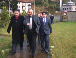 Rize Valisi Kurumları İnceledi