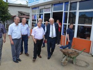 Teskomb’dan Selzede Esnafa Ziyaret