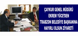 Trabzon ile kardeş kurumuz