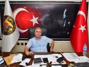 Belediye Başkanına Makamında Baltalı Tehdit