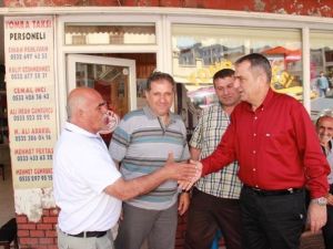 Başkan Sağıroğlu Mahalle Ziyaretlerini Sürdürüyor