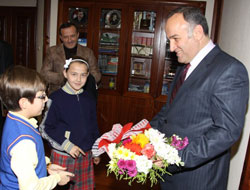 Rize Bilim Sanattan Vali'ye Ziyaret