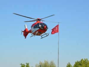 2 Günlük Bebeğin İmdadına Hava Ambulansı Yetişti