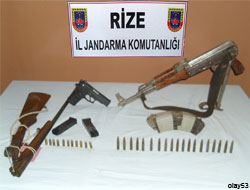Rize'de Organize Suç Örgütü Operasyonu