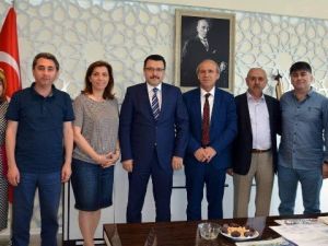 Ortahisar Belediye Başkanı Ahmet Metin Genç’e Tgc Yönetimi’nden Ziyaret