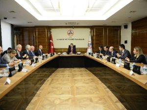 Bakan Tüfenkci, Deik Heyetini Kabul Etti