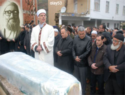 Kutuz Hoca Rize'de Defnedildi