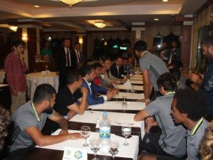Gıda, Tarım Ve Hayvancılık Bakanı Faruk Çelik Şanlıurfaspor Kampında