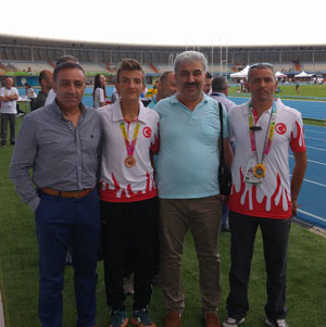 SAYDESSPORLU Berat Ergil, Dünya 3.’sü Oldu