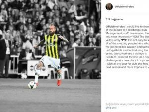 Meireles, Fenerbahçe’ye Veda Etti