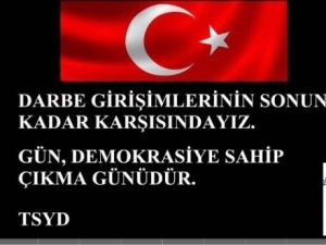 Tsyd’den Darbe Girişimine Kınama