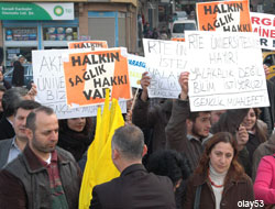 Rize'de Kamu Çalışanları Eylemde