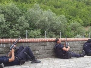 Trabzon’da Polise Saldırı