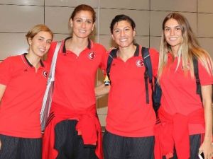 A Milli Kadın Basketbol Takımı, İstanbul’a Döndü
