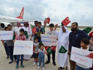 Arap Turistlerden Erdoğan’a Destek