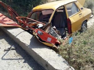 Çorum’da Trafik Kazası : 1 Ölü