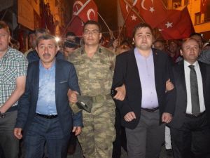 Giresun’da Demokrasi Nöbeti Devam Ediyor.