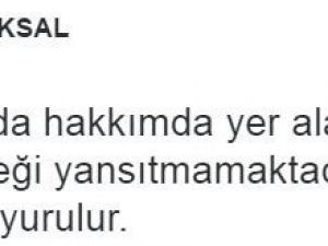 Göksenin Köksal, İhtarname Çektiği İddialarını Yalanladı