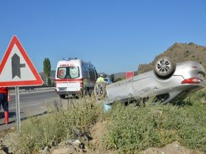 Osmancık’ta Trafik Kazası : 3 Yaralı