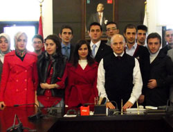 Ak Gençlik’ten Arif Yılmaz'a Ziyaret