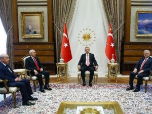 Cumhurbaşkanlığı Külliyesi’nde Liderler Zirvesi
