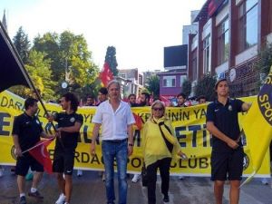 Tekirdağspor Tam Kadro Demokrasi İçin Yürüdü