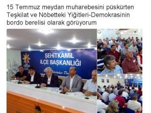 Milletvekili Uzer’den Bordo Bereli Benzetmesi