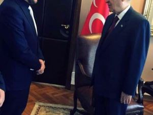 Mhp Bolu İl Başkanı Adem Evcil, Bahçeli’yi Ziyaret Etti