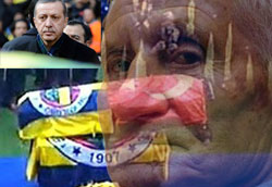 Başbakan Erdoğan, Lefter'in cenaze töreninde yuhalandı