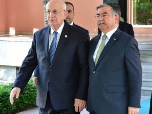 Tbmm Başkanı Kahraman, Milli Eğitim Bakanı Yılmaz’ı Ziyaret Etti