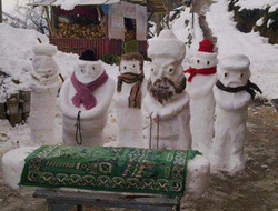 Rizeli İşi Kardan Adam