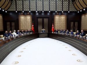 Cumhurbaşkanı Erdoğan Meclis Başkanı Kahraman Ve Başkanlık Divanını Kabul Etti