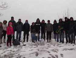 Rize'de 2. Isırlık Kış Yürüyüşü