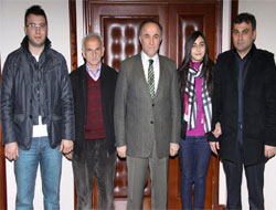 Milli Sporcudan Vali'ye Ziyaret